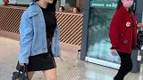 冉莹颖！姑娘身材很完美啊，拳王邹市明好幸福啊