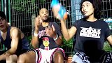 街球-15年-知名街球手韩潮与训练师德文威廉姆斯 夜袭公园篮球场上演街球秀-专题