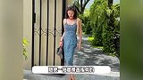 32岁杨采钰大方晒孕期照，发福一圈脚肿了，孕肚隆起明显钻戒抢镜