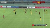 巴勒斯坦第一次中目标打门 李学博不敢怠慢稳稳将球拿下