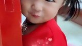 妹妹：你要靠近一点点，再靠近一点点，我就害羞啦