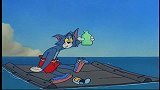 猫咪海上漂流，饿到连鞋子都吃了，还好发现孤岛