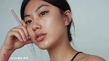 小麦肌女生：复古翼形眼线妆容，让你摆脱困境，做回自己