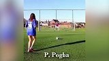 《爆笑60秒》女球迷模仿足球明星 “内马尔滚”经典再现