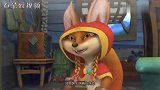 熊出没：光头强吃到石头坚果崩坏了门牙，还喝到辣椒酱，太倒霉了