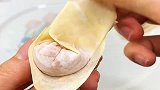 大妈包馄饨，这手法也是没谁了，看完又学会一招