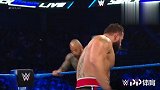 WWE中国-20190227-SD：布莱克施展招牌回旋踢 和李科学一起打败中邑真辅和卢瑟夫