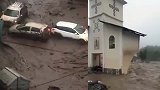 厄瓜多尔首都泥石流 车辆冲走房屋损毁 已至少22死20失踪