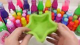 混合灰泥闪烁之星学习颜色黏土玩多惊喜蛋玩具