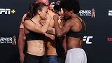 UFC格斗之夜177对视集锦：空手道辣妈对决希尔