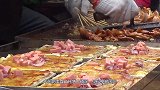 日本街头铜锣烧，老板手法堪比机器，强迫症的福音