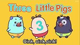 儿童英语早教动画歌谣：three