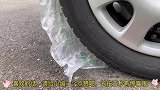 汽车碾压过期洗发水实验