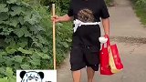 老母亲去世撞七，孝子要讨百家米