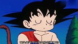 七龙珠：悟空把自贝吉塔孙悟饭己当做一块石头，闭着眼都能躲避攻