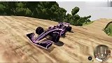 F1方程式赛车挑战上坡，眼睛闭起来也能上去？
