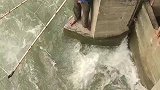 这位大哥为了抓鱼真的是拼了