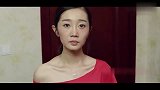 帅气型男深情凝望美女，怎想美女醒来吓一跳，直接一耳光！