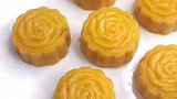 补锌南瓜豆沙月饼，宝宝式月饼教程在上个视频