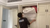 每次一到换季，被子收纳就是个头疼的问题，真空收纳袋真的太节省空间了，还能防潮放虫～