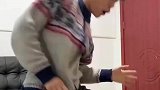 用折叠盆洗脚，结果没想到