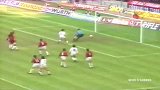 历史上的米兰队史：90/91赛季米兰初遇升班马都灵 马尔蒂尼绝平救主