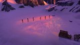 冰雪奇缘：这么美丽的风景，一帮人在晚上搞破坏？