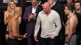 UFC232媒体称重仪式全程 双冠军战明日如约奉上