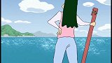 蜡笔小新第八季1021话：和阿梅老师一起钓鱼哦