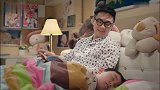 小胖子都已经睡着了，大鹏居然还强迫他听故事