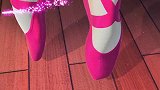 粉红舞鞋：克里斯汀穿上粉色舞鞋，来到了另外一个世界