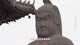 由于家破人亡，两位皇帝北狩而去，陵墓只是后人建立的衣冠冢！