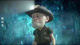 熊出没：水晶洞开始坍塌，光头强和熊二通力合作，终于逃出矿洞