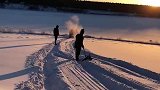 霸道，就是霸道，这么厚的雪，也阻挡不了！干就完了