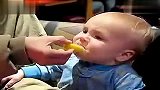 爆笑堂-20110820-世界各地宝宝吃柠檬后的表情很可爱