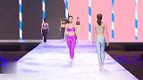 国内超模运动内衣走秀五彩斑斓,别有韵味