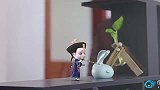 僵小鱼：爸爸带小鱼春游，小鱼掉进沟里，爸爸很生气