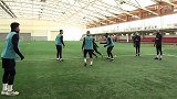 英超-1718赛季-英格兰队内敏捷度训练 沃克秒杀斯特林