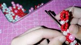 串珠发夹手工活！手把手教你做手工