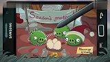 创意广告 愤怒小鸟用Galaxy Note对付猪