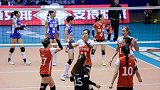 段放20分玛玛多娃19分 辽宁女排3-1恒大取八强战首胜