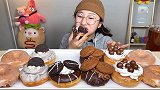 曲奇奶油巧克力系列甜甜圈、经典糖釉甜甜圈