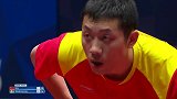 2018世乒赛男团半决赛 许昕3-0佩尔森