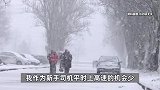 雨雪扑袭返家路，一名“新手”司机怂了：本想给父母“炫”新车，临行改买高铁票