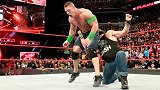 WWE-18年-RAW第1287期：歌唱遭打断 山姆森掏裆+吉他暴打塞纳-花絮