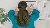这才是头发“最简单”的扎法，不仅时髦还百搭，扎完整个人都好看
