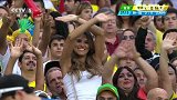 世界杯-14年-小组赛-H组-第3轮-比利时女球迷清新诱人挥手助威-花絮