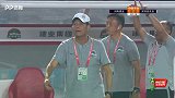 冯卓毅回撤头槌入网 边裁举旗示意越位在先