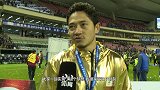 钱杰给：大家齐心实现了冠军梦想 今年确实很难但已告一段落