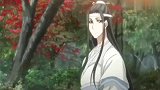 魔道祖师：魏无羡撩妹，蓝忘机见了就吃醋，心里不爽还骂了一句！